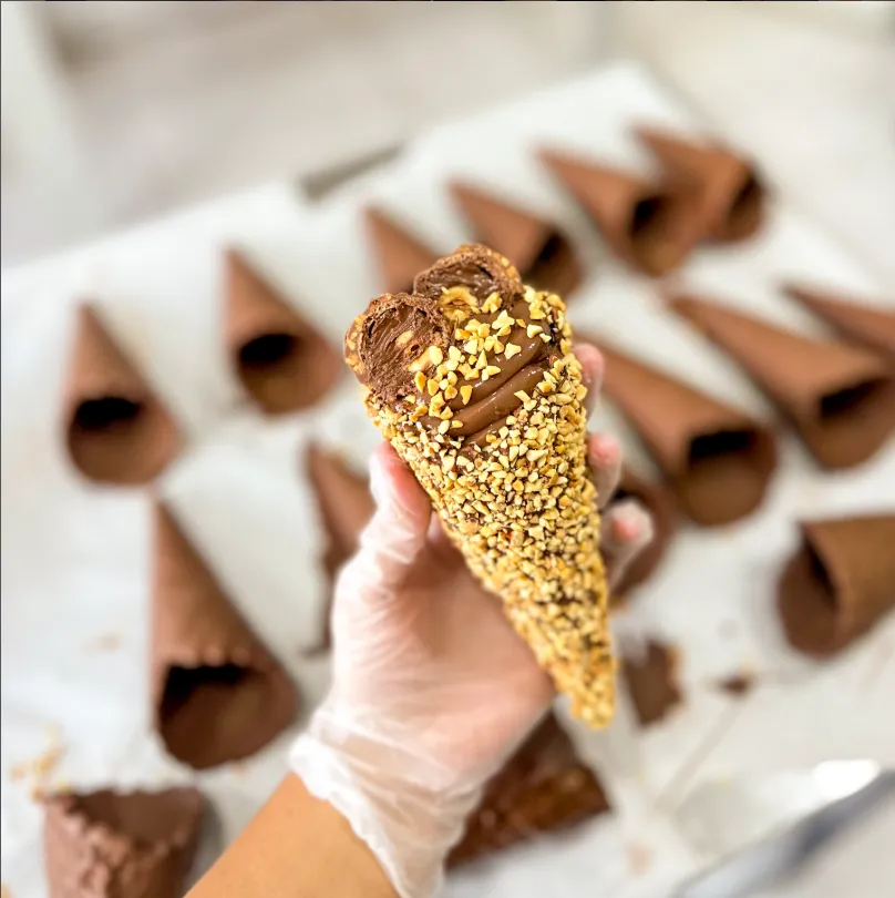 Cone crocante