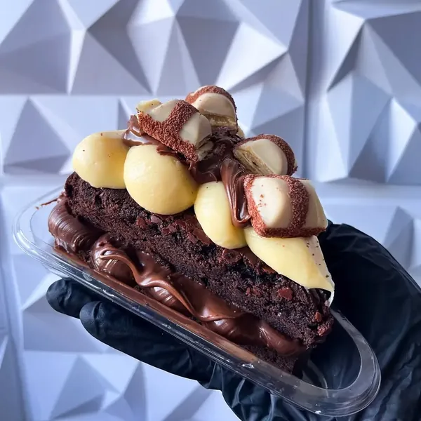 Brownie com bombons