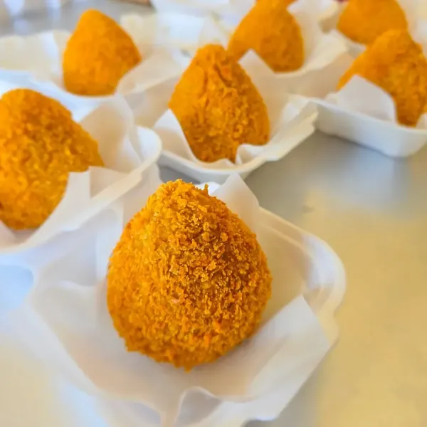 Bandeja de coxinhas
